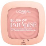 L'Oréal Paris Pudrová tvářenka s obsahem přírodních olejů Life´s a Peach Blush 9 g – Zboží Dáma