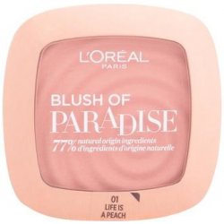 L'Oréal Paris Pudrová tvářenka s obsahem přírodních olejů Life´s a Peach Blush 9 g
