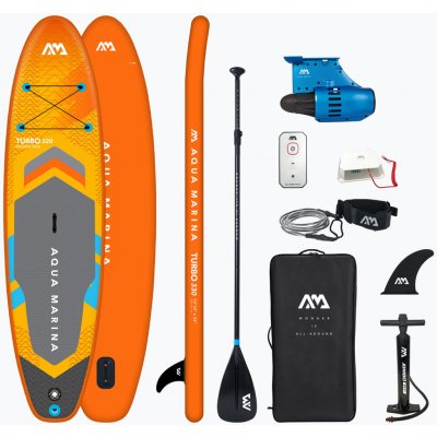 Paddleboard Aqua Marina GO TURBO 320 10'6 S Power fin – Sleviste.cz