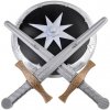iMex Toys sada mečů + ochranný štít pro rytíře ZA3937