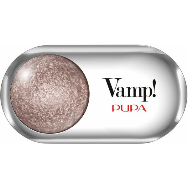 Oční stín PUPA Milano Vysoce pigmentované oční stíny Vamp! Compact Eyeshadow 404 Cold Taupe 1 g