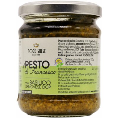 Nord Salse Pesto con Basilico Genovese D.O.P.180 g