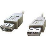 Gembird CCP-USB2-AMAF-6 Kabel USB A-A 1,8m 2.0 prodluž,HQ Black,zlac.kont. – Zbozi.Blesk.cz