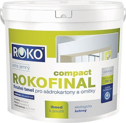 ROKO Rokofinal Compact finální tmel 5 kg od 127 Kč - Heureka.cz