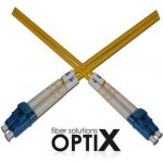 Opticord G657A OPTIX LC/UPC-SC/UPC Optický patch cord 09/125, 1m – Zboží Živě