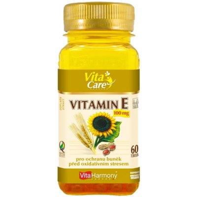 VitaHarmony Vitamin E 100 mg 60 tobolek – Hledejceny.cz