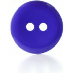 Pro Háčkování Knoflík kulatý plast 15 mm královsky modrý – Zboží Dáma