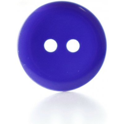 Pro Háčkování Knoflík kulatý plast 15 mm královsky modrý – Zboží Dáma