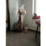 žirafa s čepečkem 90 cm – Zboží Mobilmania