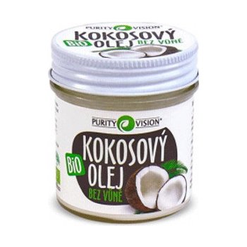 Purity Vision Kokosový olej bez vůně Bio 120 ml