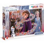 Clementoni brokát Frozen II Ledové království 20162 104 dílků – Hledejceny.cz