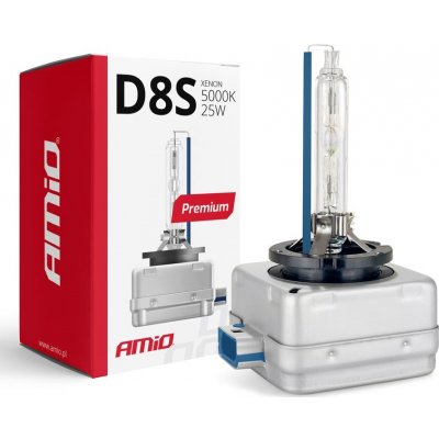 Amio Xenonová výbojka D8S PREMIUM 5000K 25W – Zboží Mobilmania