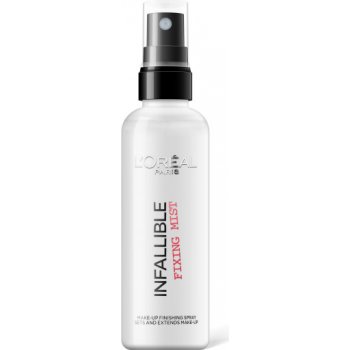L'Oréal Paris Infallible fixační sprej na make-up Fixing Mist 100 ml od 316  Kč - Heureka.cz