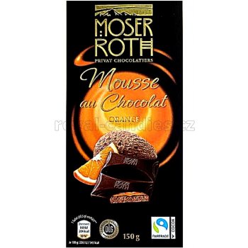 Moser Roth Mousse au Chocolat Orange 150 g