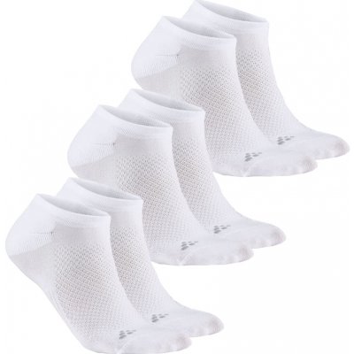 Craft ponožky CORE Dry Footies 3 pack bílá – Zbozi.Blesk.cz