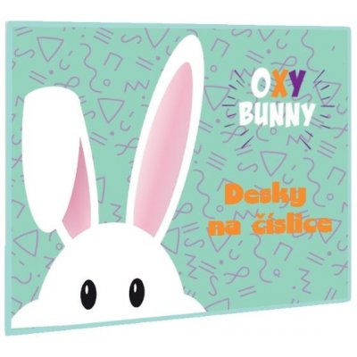 Desky A5 číslice Oxy Bunny – Zboží Mobilmania