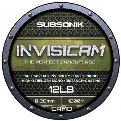 Sonik Subsonik Invisicam 1200m 0,41mm 25lb – Sleviste.cz