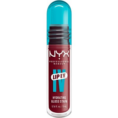 NYX Professional Makeup Lip IV Hydrating Gloss Stain lesk na rty Hnědá 5 ml – Hledejceny.cz