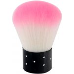 BIO NAILS Štětec na oprašování nehtů růžový – Zboží Dáma