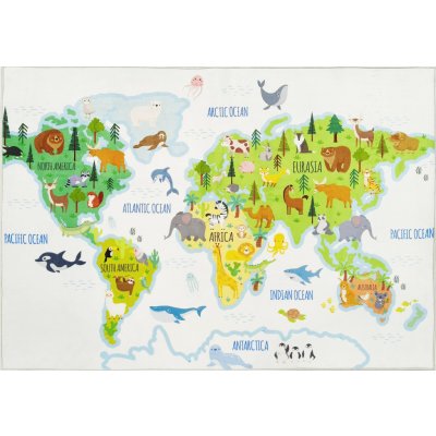 Makro Abra KIDS 250321N Mapa Světa – Zboží Dáma