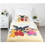 Jerry Fabrics Dětské povlečení do postýlky KRÁLÍČEK BING PLAYROOM, žluté 100 x 135 cm 40 x 60 cm – Hledejceny.cz
