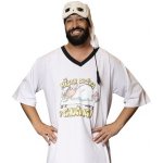 Mistr světa v gaučingu noční košile krátký rukáv s čepičkou bílá – Sleviste.cz