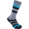 Sensor Dětské ponožky Slope Merino šedá/modrá