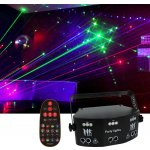 easybuy 15W 15 Eyes LED Stage Lighting Light Effect Laser Effect RGB Party Light Strobe Stage Light Christmas Party Disco Lamp for DJ Show Bar Pub Club KTV – Hledejceny.cz