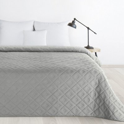 Mybesthome Přehoz na postel LORA stříbrná 220x240 cm – Zboží Mobilmania