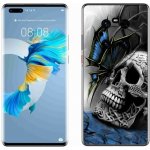 Pouzdro mmCase Gelové Huawei Mate 40 Pro - motýl a lebka – Hledejceny.cz