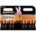Duracell Plus Power AA 8ks MN1500B8 – Sleviste.cz