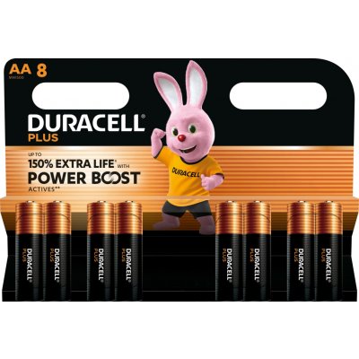 Duracell Plus Power AA 8ks MN1500B8 – Sleviste.cz