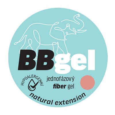 BIO nails BB Fiber NATURAL EXTENSION modelovací hypoalergenní gel 5 ml