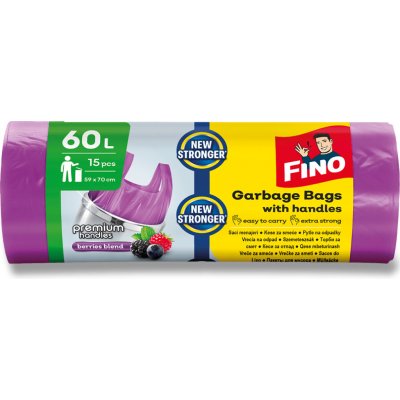Fino Color Aromatic pytle s uchy HDPE 60 l 14 µm 15 ks – Sleviste.cz
