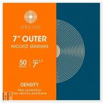 Spincare DENSITY 7 Inch 400g Polythene Outer Vinyl Record Sleeves - 50 ks: Vnější PEHD obaly pro 7" SP vinylové desky – Zboží Živě
