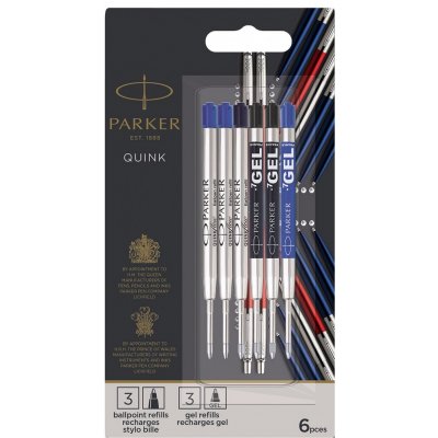 Parker 1502/1232738 Jotter London Náplň do kuličkového pera 6 ks – Zboží Dáma