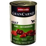 Animonda Gran Carno Original hovězí & kachní srdce 6 x 400 g – Hledejceny.cz