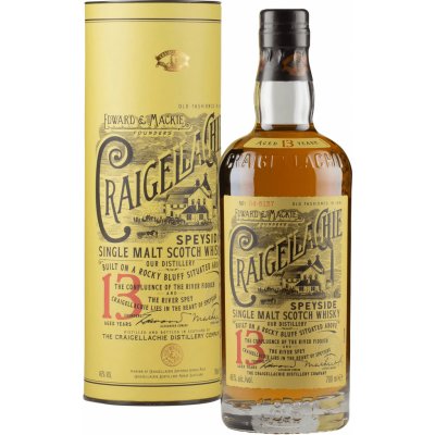 Craigellachie Old 13y 46% 0,7 l (tuba) – Zboží Mobilmania