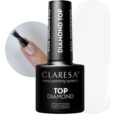 Claresa gél lak TOP DIAMOND NO WIPE 5 g – Zboží Dáma