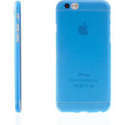 Pouzdro AppleMix Ultra tenké plastové Apple iPhone 6 / 6S - s prvkem / véstupem ochranu skla kamery - modré – Zboží Mobilmania