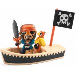Djeco Arty Toys pirát Bily Cannot s člunem – Zboží Dáma
