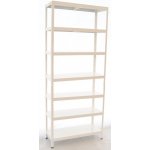 Biedrax Regál 40 x 100 x 270 cm 7 polic 100 kg – HobbyKompas.cz