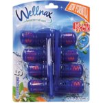 Wellnax WC závěska barvící Orange 4 x 50 g – Zboží Dáma