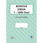 Baloušek Tisk ET400 Bonová kniha, A4, 1-1000 čísel – Zboží Živě