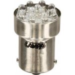 Lampa 58374 11 Led R10W BA15s 12V 21W červená