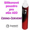 Joyetech Silikonové pouzdro eGo AIO Černo-červené