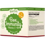 Greenfood Box Immunity vitamin D3 60 kapslí a vitamin C500 60 kapslí + PILLBOX – Hledejceny.cz