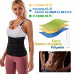 Wellife Zeštíhlující neoprenový bederní pás BODY SLIM, černá – Sleviste.cz