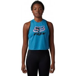 Fox Morphic Crop Tank Blueberry