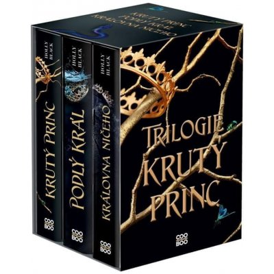 Blacková Holly: Krutý princ BOX 1-3 – Zboží Dáma